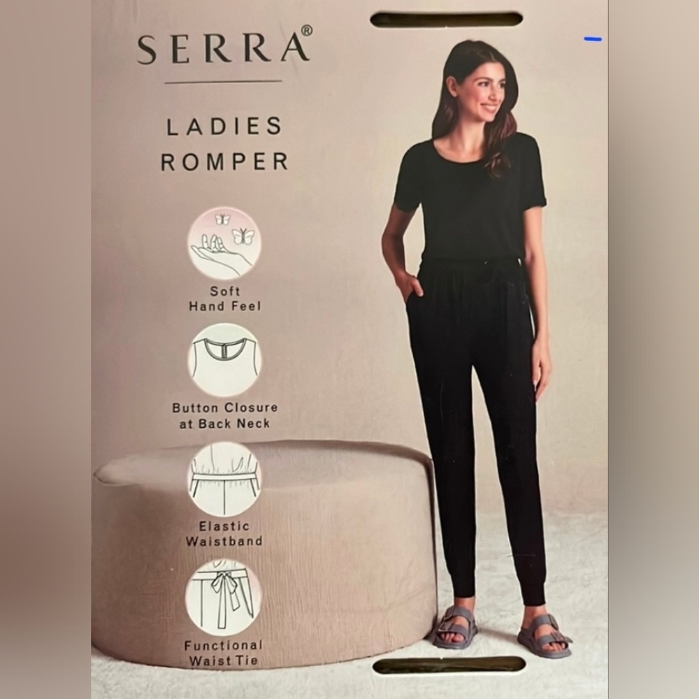 2/$15 Black Jumpsuit